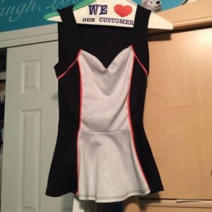 Peplum top from Charlotte Russe