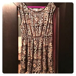 Summer Aztec southwest dress plus