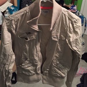 Tan jacket from Charlotte Russe