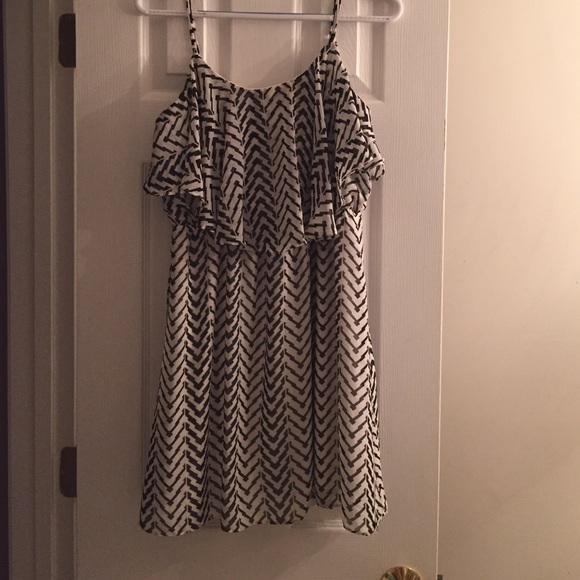 Charlotte Russe chevron dress