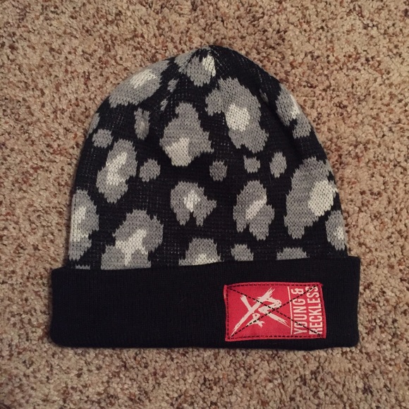 YR Leopard Beanie