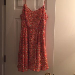 fit n' flare tank top dress