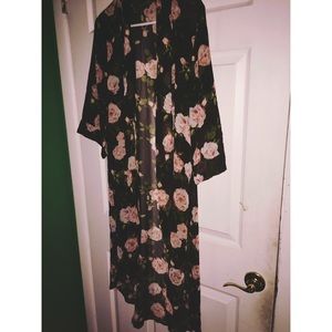 Floral kimono