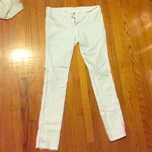 White jeans
