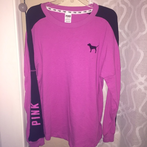 PINK Violet Crew traded💕 - Picture 2 of 3