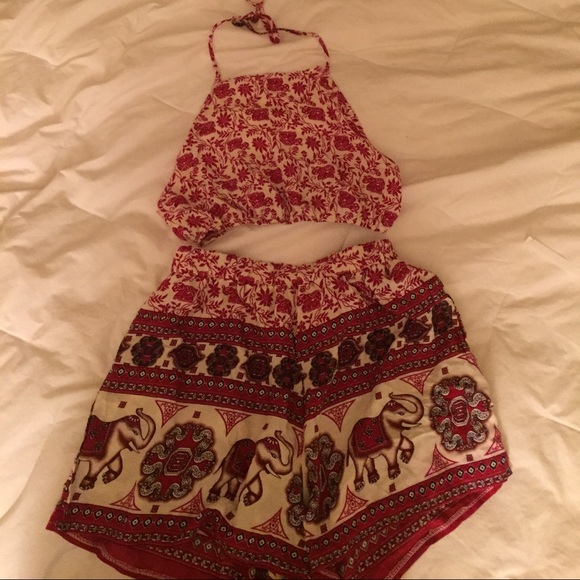 Brandy Melville Tops - Boho Two Piece Set Festival NOT BRANDY