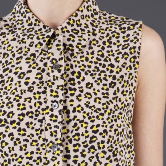 Equipment Lucida sleeveless shirtdress leopard - Picture 2 of 3