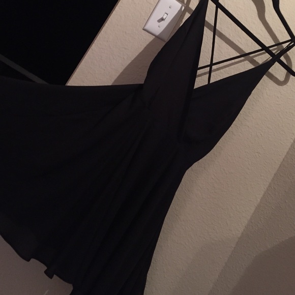 Flowy Cross Back Dress