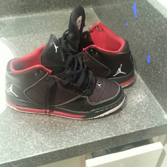 Jordan's red and black