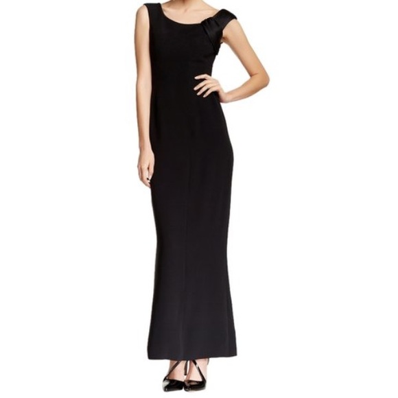 Giorgio Armani Black Silk Formal Dress NWT Size 6