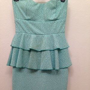 Turquoise Homecoming Short dress