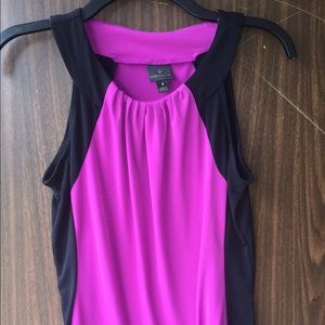 Purple worthington dressy tank Xs