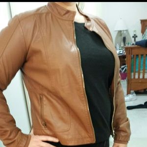 Leather jacket
