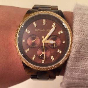 Michael Kors Tortoise Shell Watch