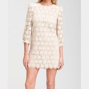 Crochet shift dress!