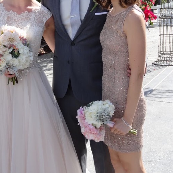 Adrianna Papell lace dress