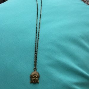 Copper Buddha Necklace