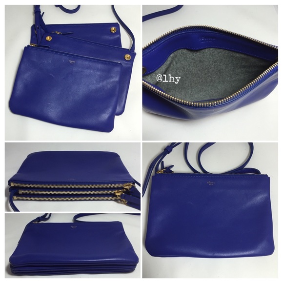 ❌SOLD❌CELINE SMALL LAMBSKIN TRIO CROSSBODY BAG - Picture 2 of 4