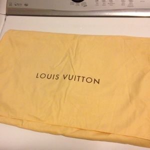 Large authentic Louis Vuitton Dustbag