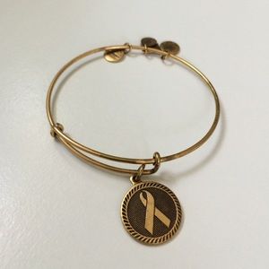 Alex & Ani Breast Cancer Ribbon Bracelet