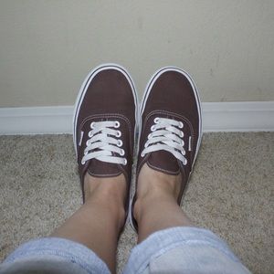 RESERVED Brown vans