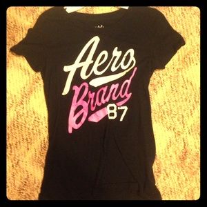 Black Aeropostale shirt