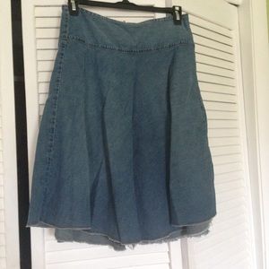 Denim skirt Blue Asphalt -BUNDLES AVAILABLE