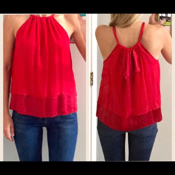 Kenar Tops - Kenar silk top size Medium