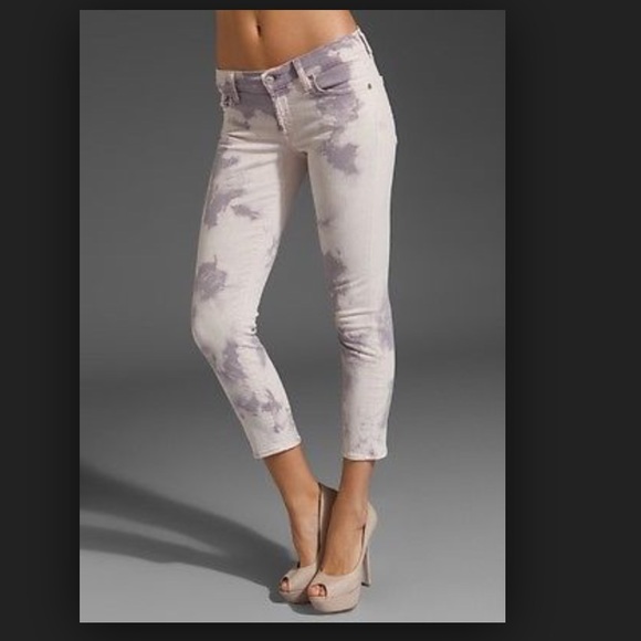 7 for all mankind cropped jeans