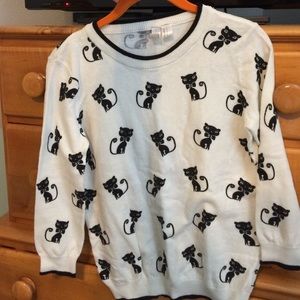 Cute cat sweater