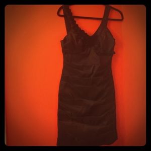 Bcbg black cocktail dress