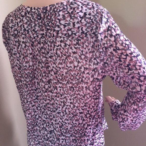 Sheer button up top - Picture 2 of 3