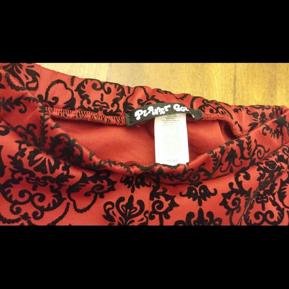 Maroon leggings/pants - Picture 2 of 2