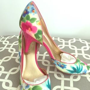 Anne Klein Floral D'orsay Pumps