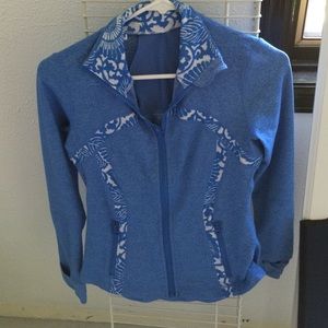 Lulu lemon jacket-blue