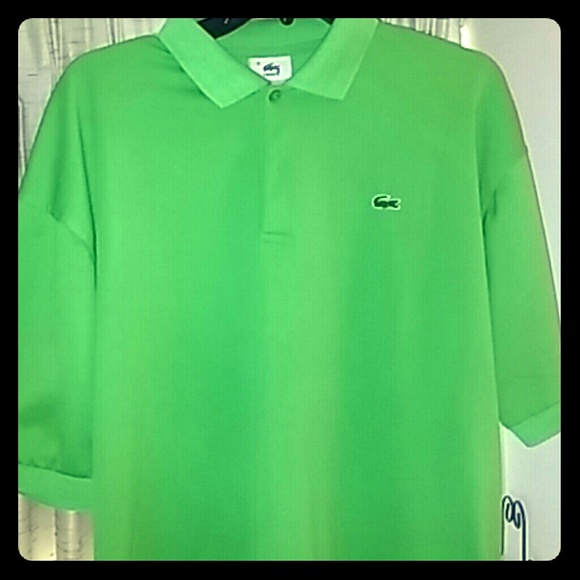 Mens xl shirt lacoste designer