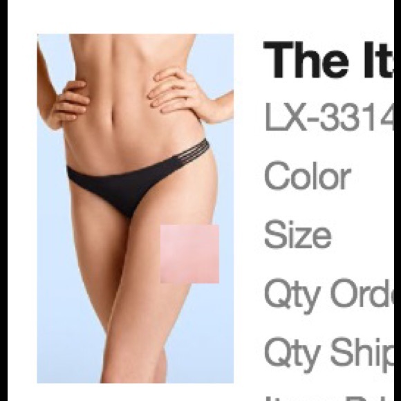 Victorias Secret Strappy Itsy Bathing Suit Bottoms