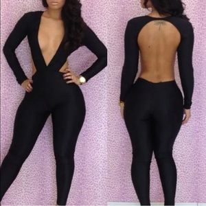Black Bodycon bodysuit