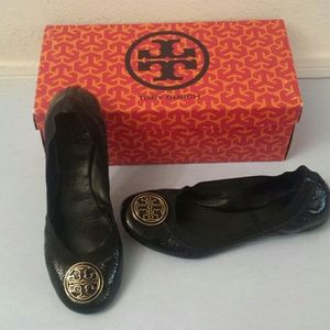 Tory Burch black Ballerina flats