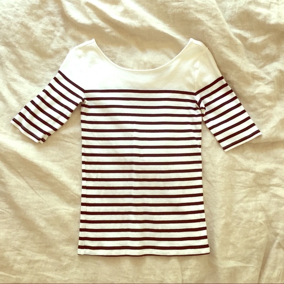 Ann Taylor Chic Striped Shirt