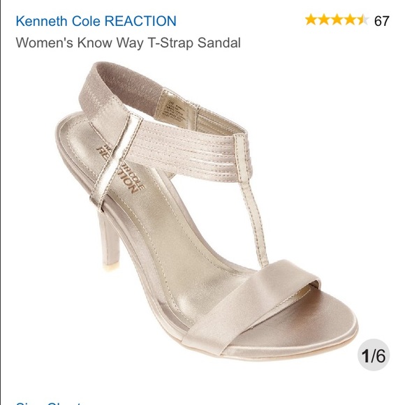 Brand New Kenneth Cole Know Way T-strap heels