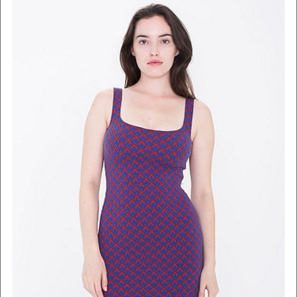American Apparel || Jacquard Knit Tank Dress