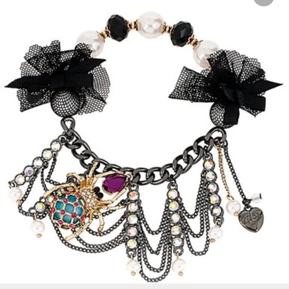 Betsey Johnson charm bracelet