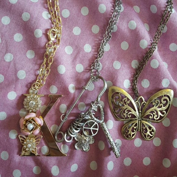 Long necklaces