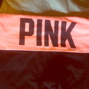Victoria secret pink fold over legging