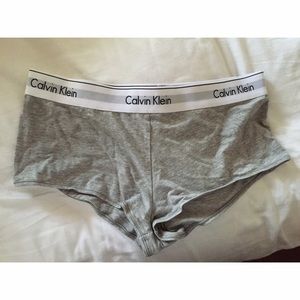 Calvin Klein Modern Cotton boy short - Grey