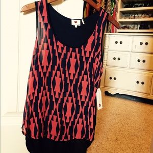 One Clothing Flowy Tank Top