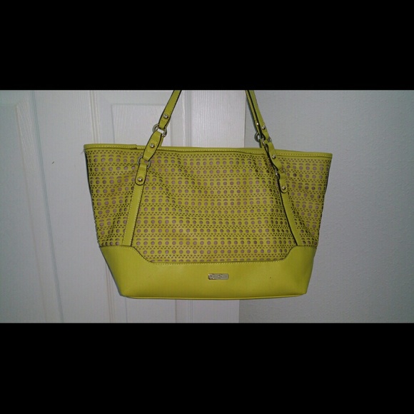 Lemon/yellow handbag