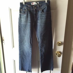 Levi slim straight jeans