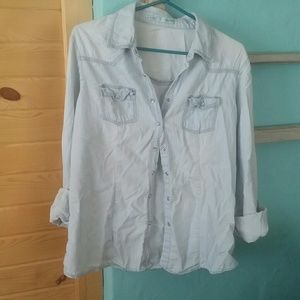 Maurices denim shirt